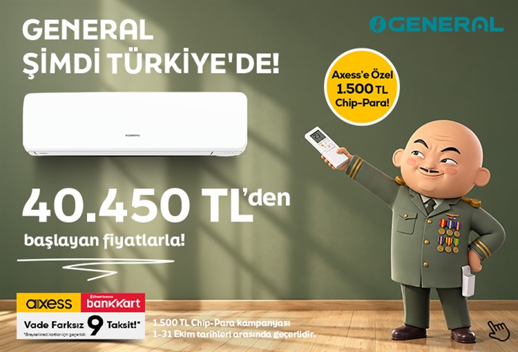 General duvar tipi klima kampanyası - Ayvalık İklimsa