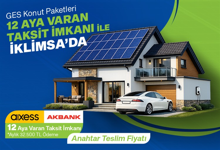 İklimsa güneş enerjisi GES konut paketi kampanyası